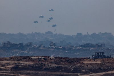 Jordan and UAE begin aid drops into Gaza as starvation continues