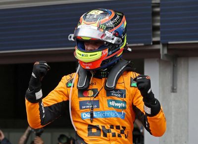 Oscar Piastri eases away from Norris to win rain-hit Belgian Grand Prix