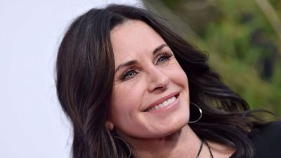 Courteney Cox's leather sofa is the ideal anti-trend statement that you'll love forever – it defies time