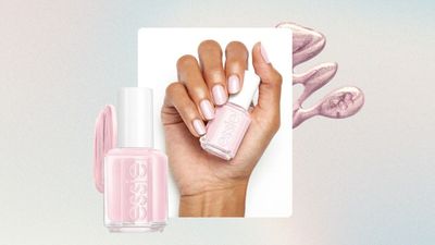 Pearly nails are back for summer, and essie's Pillow Talk The Talk is the perfect shade
