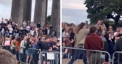 Almost 1000 people gather to watch man fold fitted sheet in Scottish city