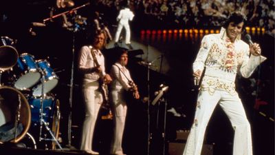 “If it felt like punk speed freaks, so much the better. Elvis never came up to us saying, ‘Suspicious Minds was too fast tonight’”: At the suggestion of guitar picker James Burton, Elvis set up an audition with an unlikely bass candidate – Jerry Scheff
