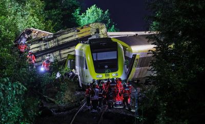 Passenger train derails in Germany, killing three and injuring dozens