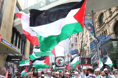 Minns government rejects pro-Palestine protest march across Sydney Harbour Bridge over timing and ‘chaos’ fears