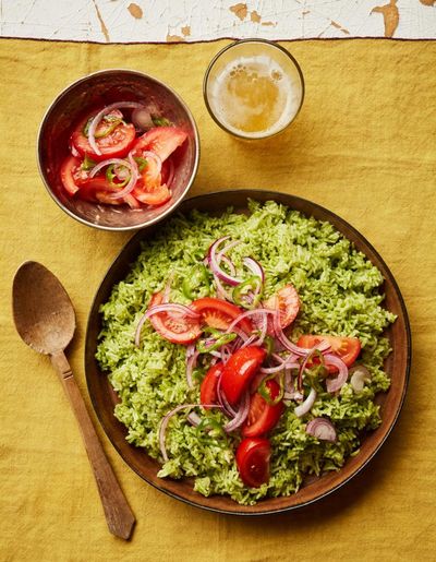 Black chicken and green rice: Cynthia Shanmugalingam’s recipes for a Sri Lankan summer barbecue