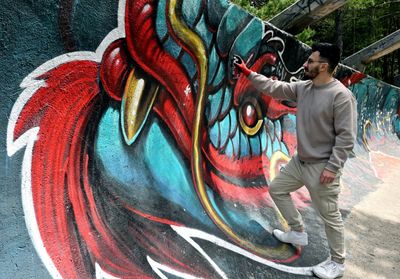 Sarajevo Street Art Marks Out Brighter Future