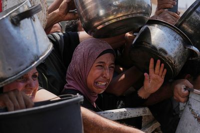 Gaza latest: UK says region needs 500 aid trucks a day as seven more Palestinians die of malnutrition