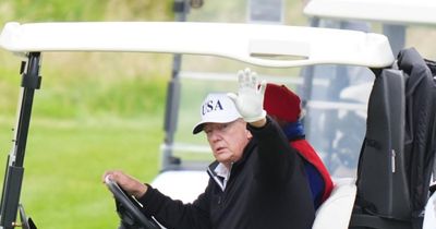 Scottish school under fire for pipe band performance for Donald Trump