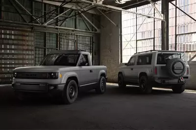 Bezos backs basic EV pick-up where radio, back seats and power windows will cost you extra