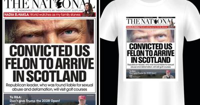Our Trump front page completely sold out – so you can buy it as a poster