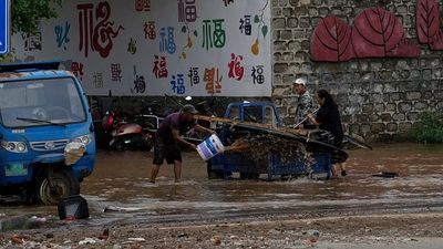 At least 30 killed and several missing as heavy rains and floods lash northern China