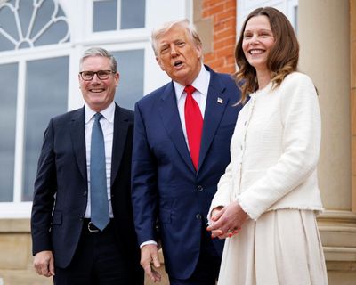 Sidekick Starmer can’t get a word in as The Donald dominates world’s most one-sided double act