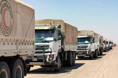 Aid arrives in Syria’s Suwayda as UN says humanitarian situation critical