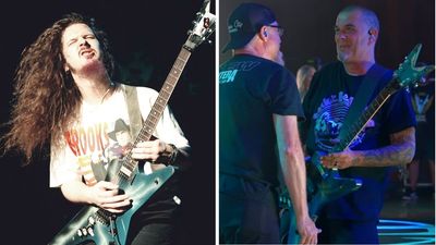 “This, ladies and gentlemen, is Dimebag’s number one guitar”: Dimebag Darrell’s Dean From Hell guitar makes a surprise comeback with Pantera