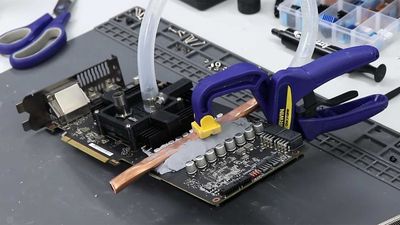 Crazed modder discovers RTX 5050 is actually faster than a 1080 Ti — ends up overclocking Nvidia's plucky budget card to 3300MHz, swipes top six scores in 3DMark Time Spy with 28% clock speed increase