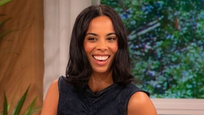 Move over jeans, Rochelle Humes' figure-flattering denim dress embraces a big 2025 trend