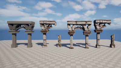 Houdini shares free workflows for game assets from Project Elderwood demo