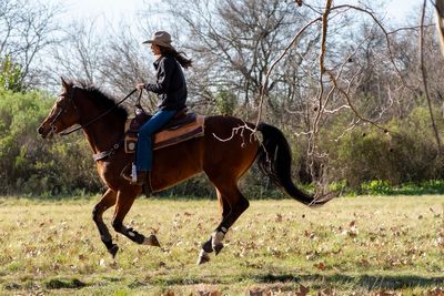 ‘ICE Barbie’ Kristie Noem dons favorite cowboy gear as she visits Argentina to work on new visa deal