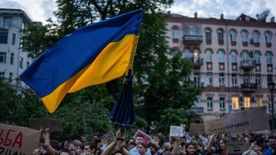 No, video doesn't show anti-Zelenskyy protest over Russia peace deal refusal