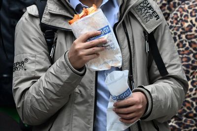 Business news live: UK food inflation surges again and FTSE 100 results with Greggs facing ‘near-term hurdles’