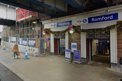 Woman stabbed to death in Romford linked to man who died on train tracks