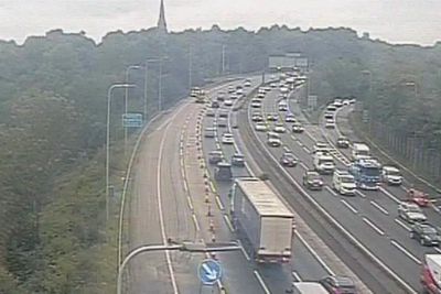 Traffic hits M60 and M62 after fuel spill