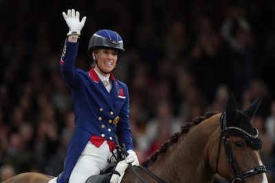 Olympic champion returns to dressage after whipping ban