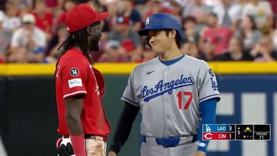 Elly De La Cruz, Shohei Ohtani Go Viral With Special Moment During Dodgers-Reds Game