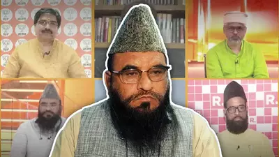 Maulana assaulted in TV studio after remarks against Dimple Yadav