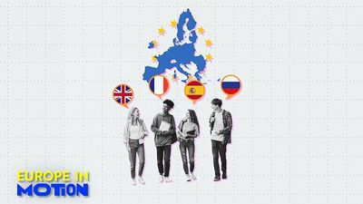 Which are the most studied languages in EU schools?