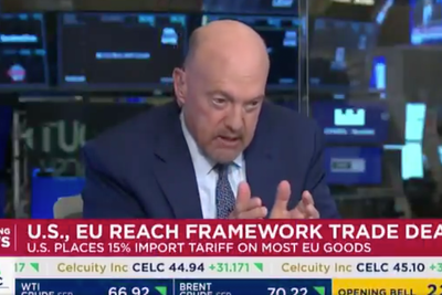 Veteran CNBC host swears mid-broadcast whilst discussing Trump’s EU trade deal