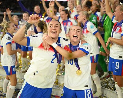 It’s staying home: England’s road to Euro 2025 glory – in pictures