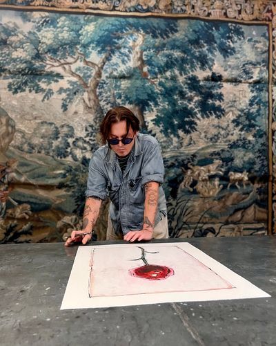 Johnny Depp’s art would make Basquiat turn in his grave... What's hot (and not) this week