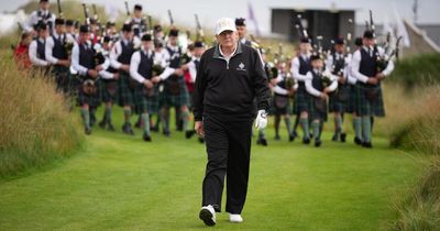 Safeguarding concerns raised after Scottish school pipe band plays for Donald Trump