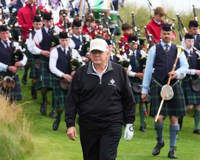 Donald Trump increases his golf footprint in Scotland while world looks elsewhere