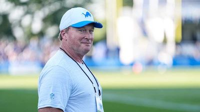 Jon Gruden Insists He Isn't Done Coaching During Lions Camp Appearance