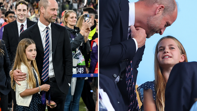 Princess Charlotte's sweet Women's Euros appearance saw her reach a special milestone with dad Prince William