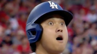 Shohei Ohtani Flabbergasted After Striking Out on Nick Lodolo's Nasty Breaking Ball