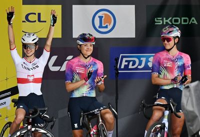 Chloé Dygert preparing for Worlds and 'learning and trying to get better' in support of Niewiadoma-Phinney at Tour de France Femmes