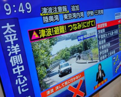 Many countries downgrade tsunami alerts after powerful earthquake off Russia