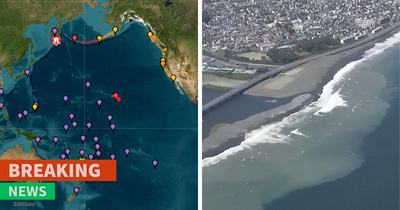 First Tsunami Waves Slam Into Alaska And Japan Amid Frantic Warnings Following Mega Earthquake