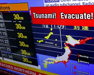 Afternoon Update: Tsunami alerts across Pacific; inflation drops; and Australian rocket goes out with a bang