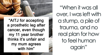 Girl Feels Like She’s “Being Punished For Not Dying” After Brother Destroys Her Prosthetic Leg
