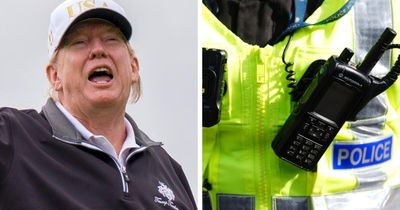 Police Scotland 'harass' activists with daily home checks during Trump visit