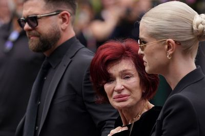 Who of Ozzy Osbourne's family are attending his funeral as Kelly and Jack support devastated Sharon