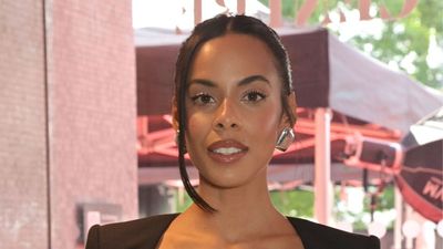 Rochelle Humes just gave a masterclass in how to wear this universally flattering jeans shape, yes, even in white