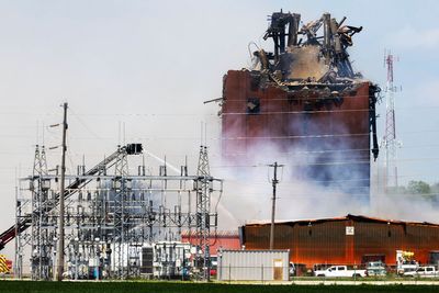 Fire is still raging at a Nebraska biofuels plant where explosion left 3 missing