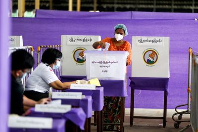 Myanmar's military government enacts a tough new electoral law ahead of year-end vote