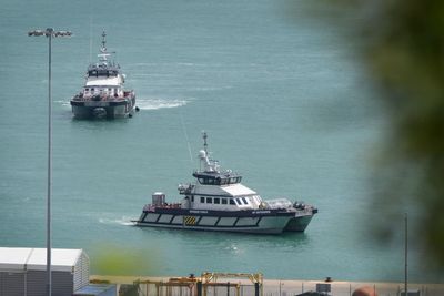 Channel-crossing migrants brought to shore by Border Force and lifeboats