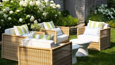 My goal for this summer was to make my backyard feel like a Nancy Meyers movie – these are the 6 patio ideas that got me there